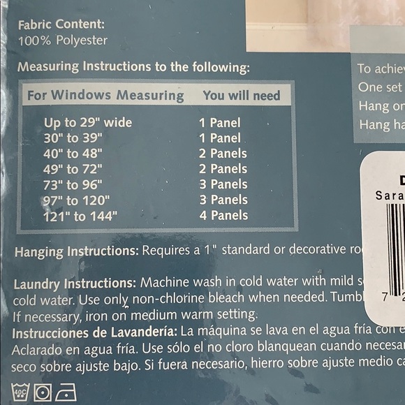 Sarah’s Garden Lace Window Curtain - Picture 6 of 6